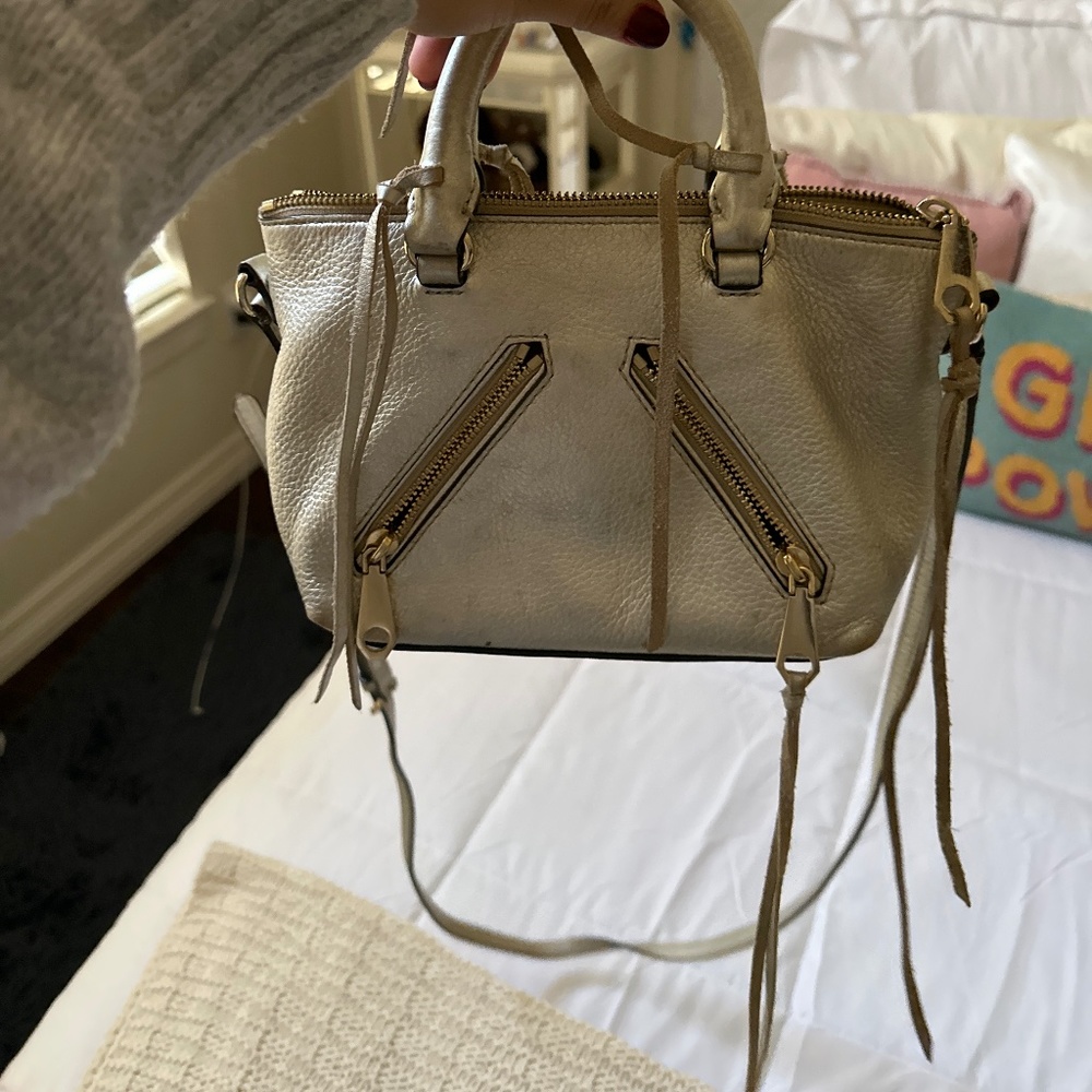 Silver Rebecca Minkoff Bag